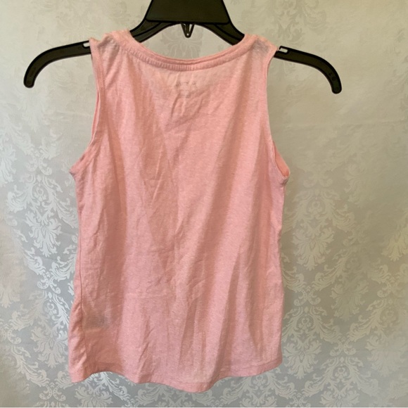 Girls Moon Phases Soft Coral pink tank top SZ (L-10/12) by Art-Class - Picture 3 of 4